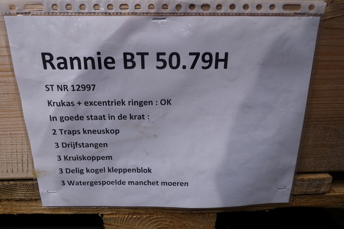 Rannie BT 50.79H High pressure homogenisers